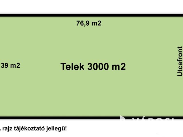 Építési telek csendes helyen eladó!
