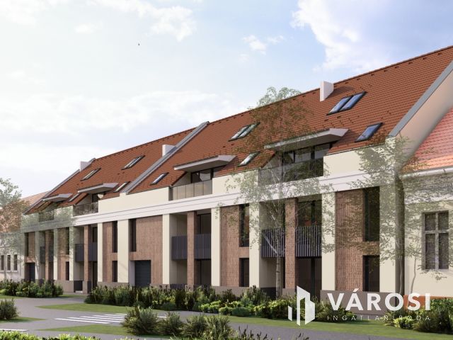 Harmadik emeleti újépítésű lakás a Hagymatikumtól 30 méterre