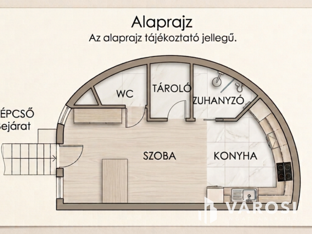Kiadó szuterén kiváló lokációban